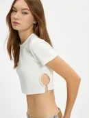 Slim Fit Basic Solid Color T-Shirt